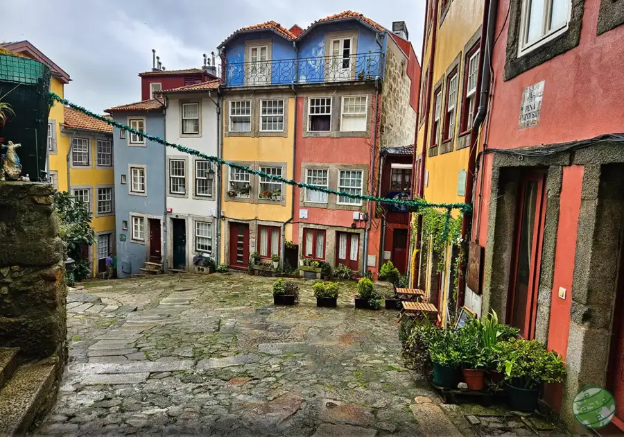 ruas do centro historico do porto