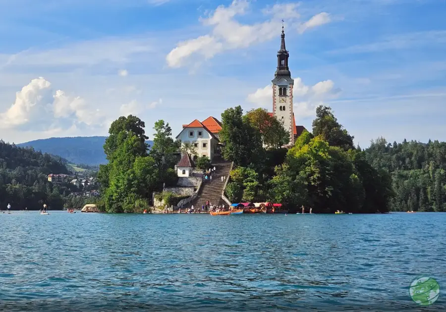 igreja assuncção lago bled