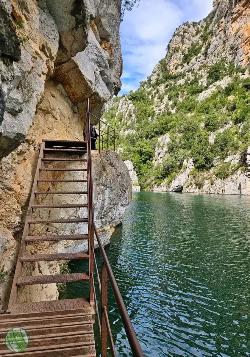trilho lower Gorges of verdon