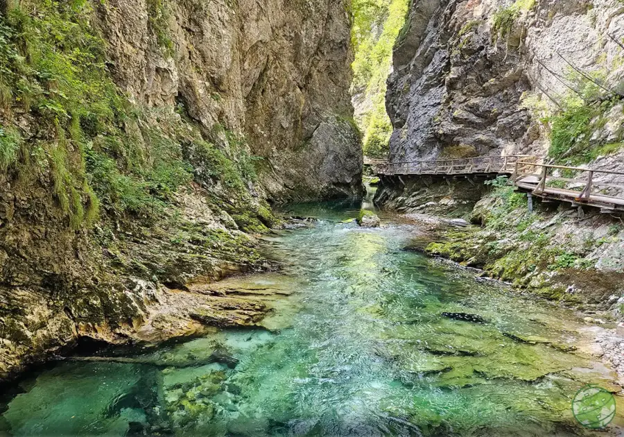 desfiladeiro soteska vintgar