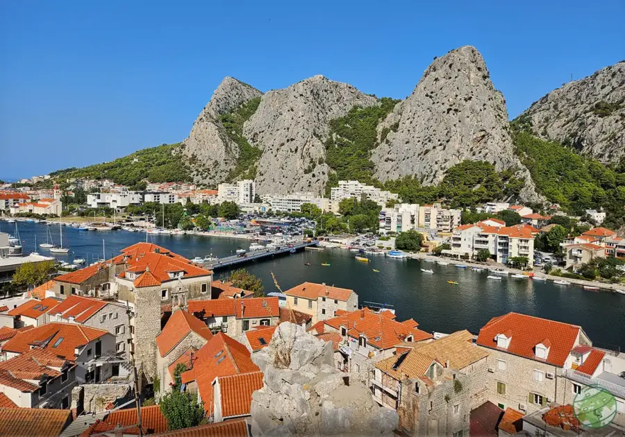 Vista da Fortaleza de Omis