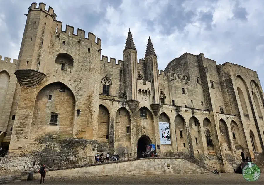 Palácio dos Papas em Avignon