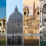 3 days in rome mini guide