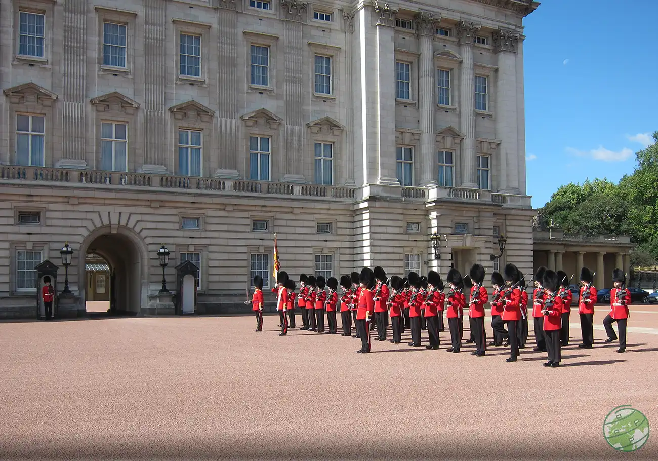 changing of the guard in London