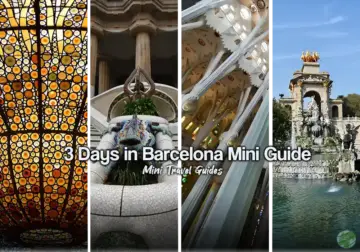 3 days in barcelona mini guide