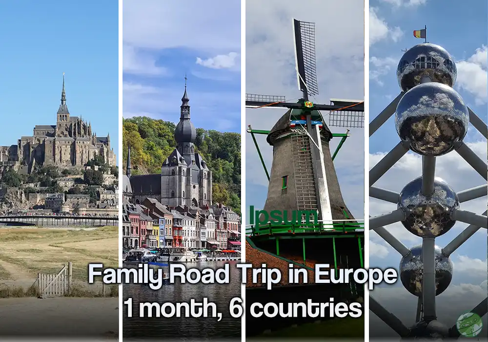 26 days family road trip in europe