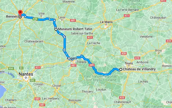Amboise to Rennes