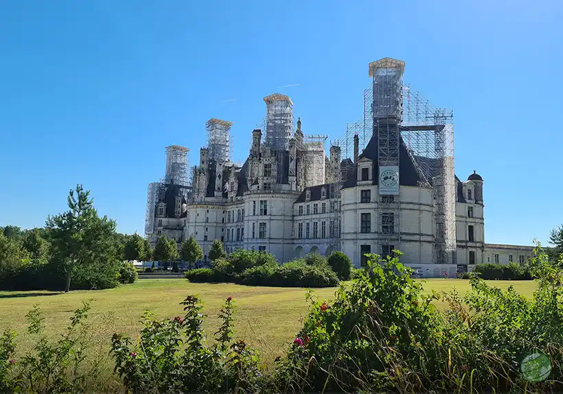 Chateau Chambord renovations