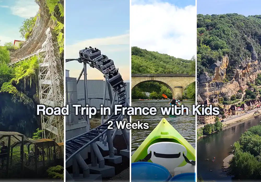 road trip in france with kids
