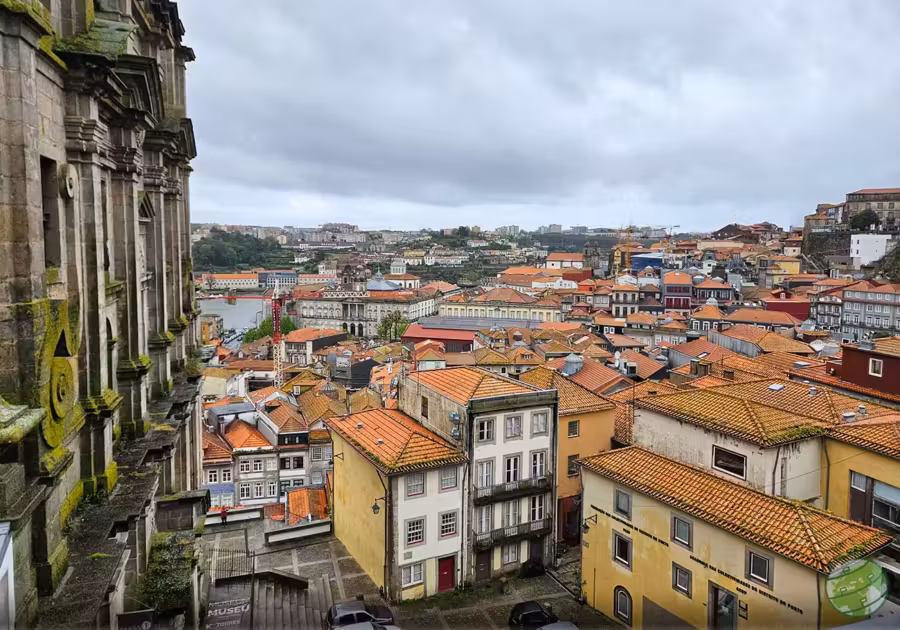 views from downtown Porto