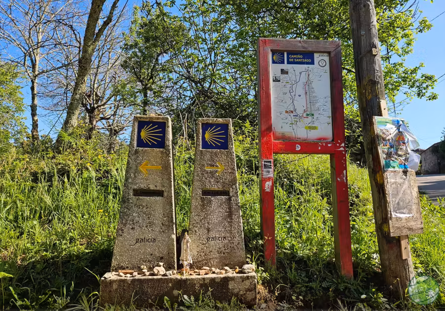 camino santiago portugues split