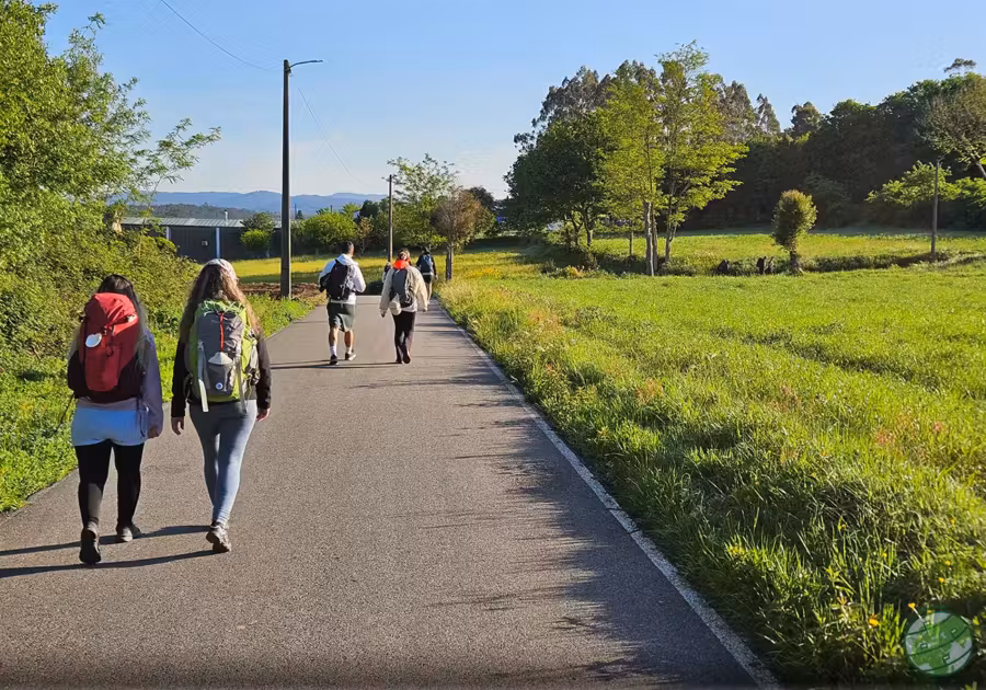 last 20 km of camino santiago
