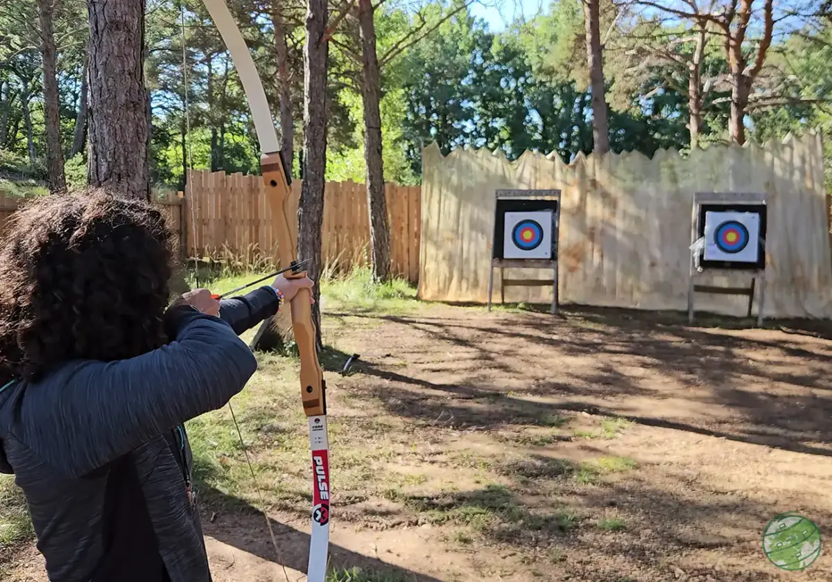 archery camping la farigoulette